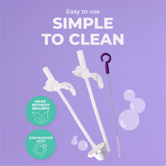 b.box + Lansinoh Replacement Straws + Cleaner