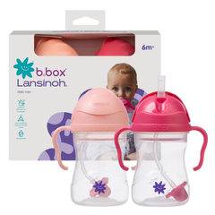 b.box + Lansinoh Sippy Cup twin pack