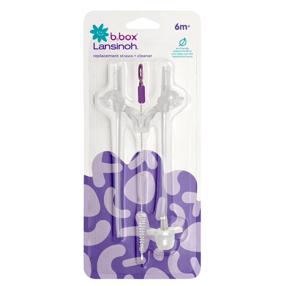 b.box + Lansinoh Replacement Straws + Cleaner