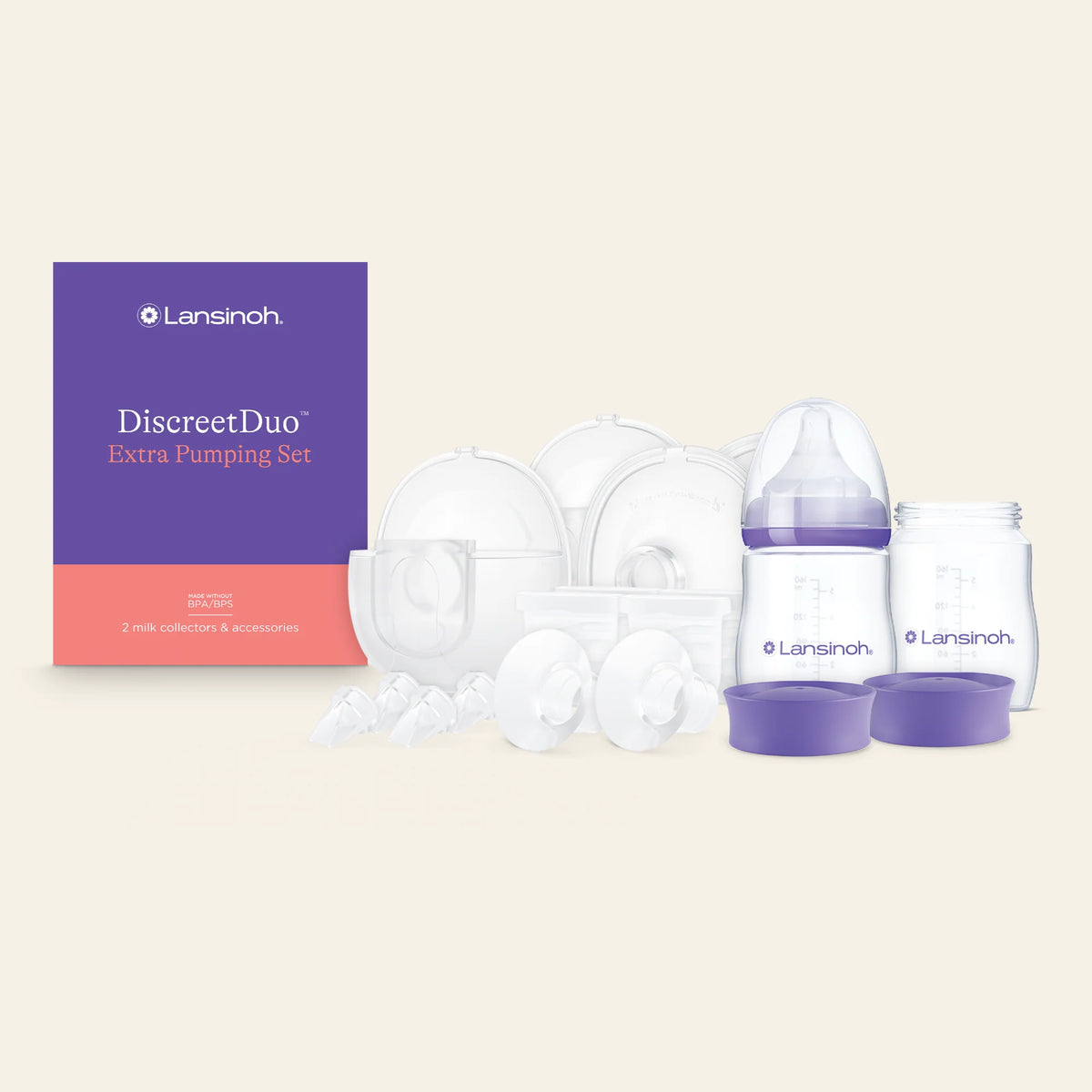 DiscreetDuo Extra Pumping Set