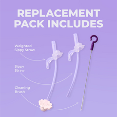 b.box + Lansinoh Replacement Straws + Cleaner