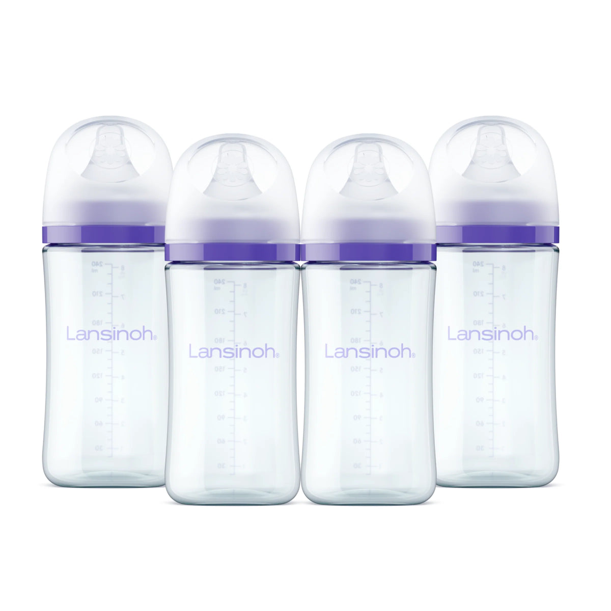 Glass Baby Bottles 8oz (4 pack)