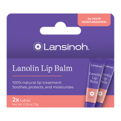 Lanolin Lip Balm (2 count)